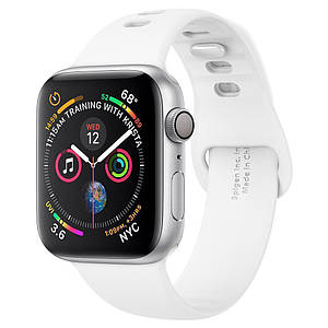 Ремінець Spigen Silicone Fit Band до Apple Watch 42/44/45/46/49mm White (062MP25402)