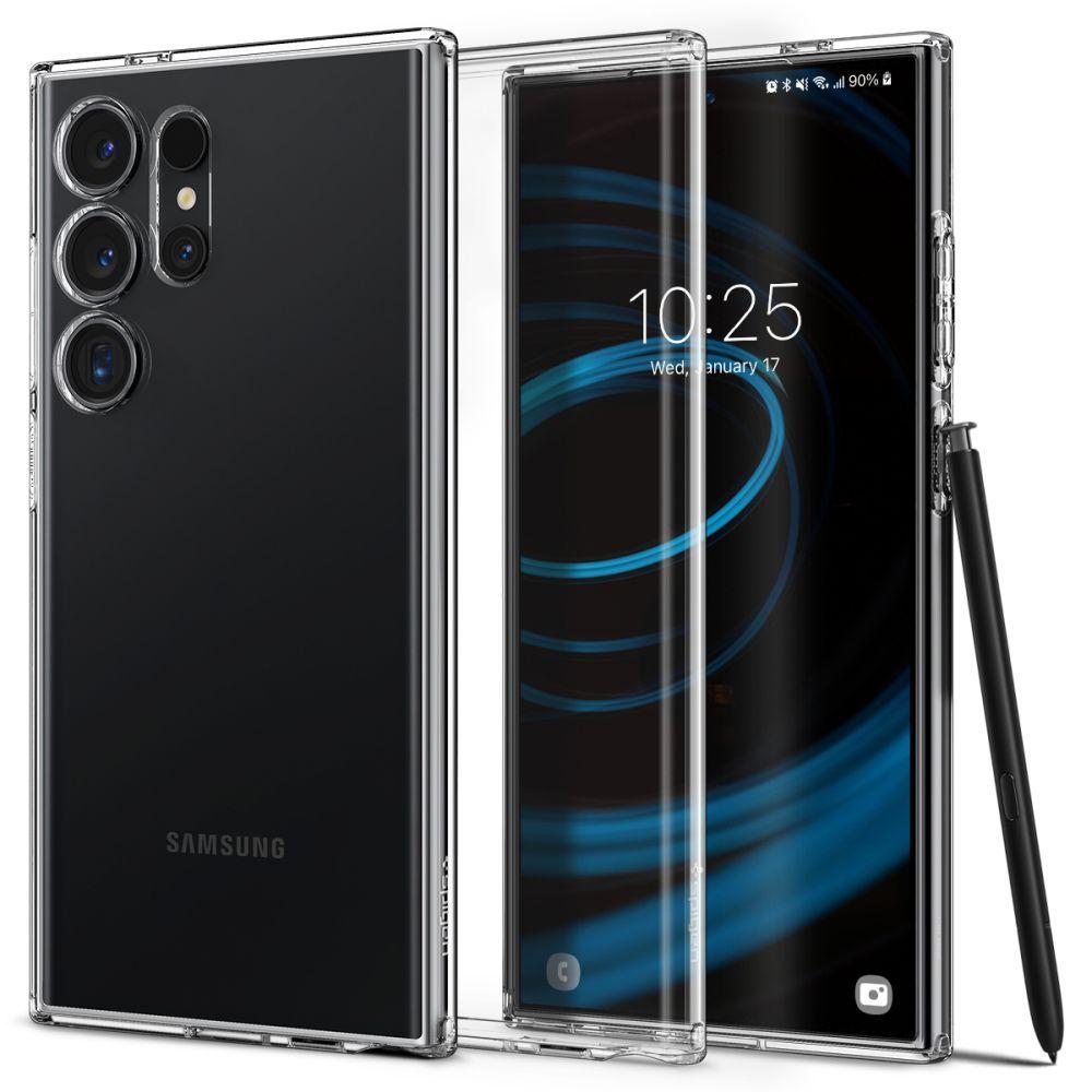 Чохол Spigen Liquid Crystal до Samsung Galaxy S24 Ultra Crystal Clear (ACS07283)