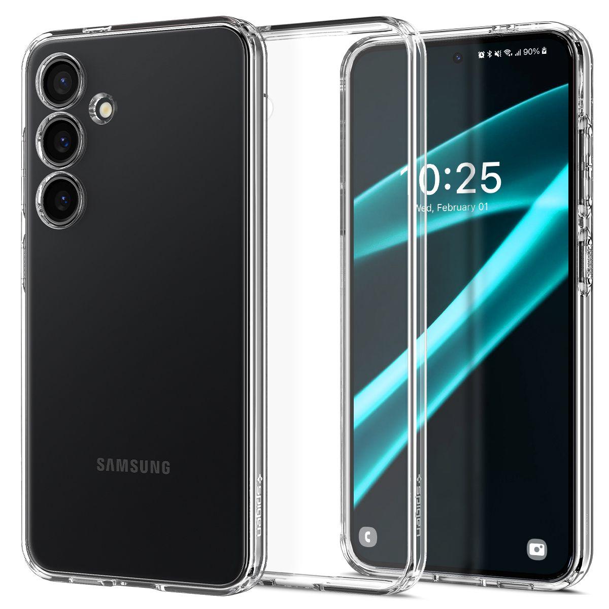 Чохол Spigen Liquid Crystal до Samsung Galaxy S24+ Plus Crystal Clear (ACS07323)