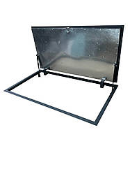 Підлоговий люк під плитку 600x1100 мм Premio Comfort-Утеплений / люк в льох/ люк в підвал