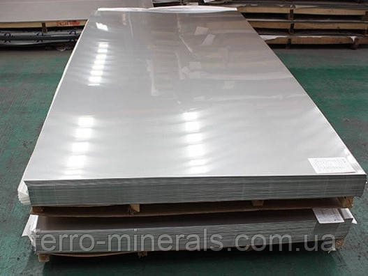 Лист нж 2х1290х2500мм AISI 439 матовий