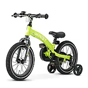 Велосипед-біговіл на 14 дюймів Qplay Miniby, Green