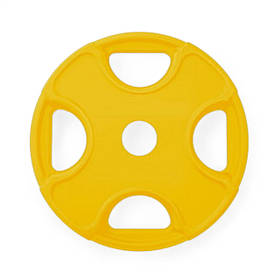 Диск олімпійський Foreman PRR, 15 кг (жовтий), FM-PRR-15-YL