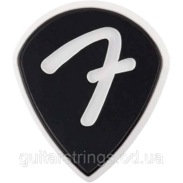 Медиатор Fender 551 Shape F-Grip Picks - Black 1.50 mm, фото 1