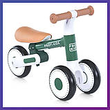 Дитячий біговел велобіг 1,5-3 роки на сталевій рамі PROFI KIDS MBB 1013-3 Зелений, фото 4