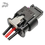 Роз'єм паркувального датчика A1 Audi 4F0973703 7615490-04 1-1718652 C, фото 4