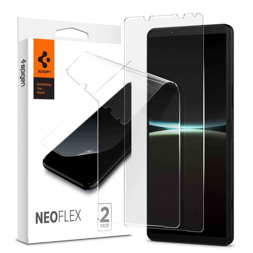 Захисна плівка Spigen Neo Flex 2-Pack до Sony Xperia 5 IV Clear (AFL05781)