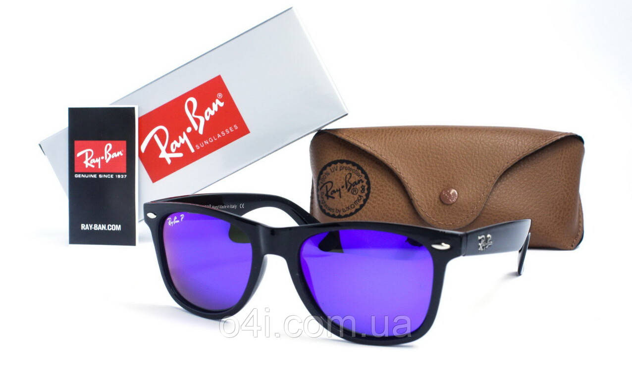 Ray Ban Wayfarer 2140-901-bl SunGlasses 2140-901-bl (o4ki-13515), фото 1