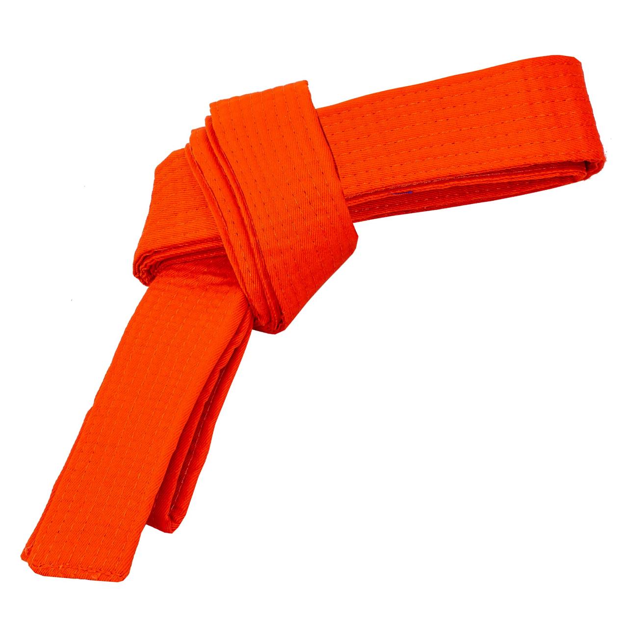 Пояс для кімоно жовтогарячий Champion CO-4074 (довжина 260-300 см)