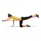 Еспандер трубчастий ProsourceFit Single Stackable, надлегкий опір (червоний), PS-1013-VL-RD, фото 3