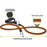 Еспандер трубчастий ProsourceFit Single Stackable, максимальний опір (коричневий), PS-1005-XXH-BR, фото 3