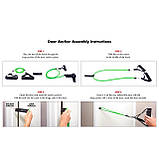 Еспандер трубчастий ProsourceFit Single Stackable, максимальний опір (коричневий), PS-1005-XXH-BR, фото 4