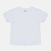 Дитяча футболка Класична Fruit of the loom 100% бавовна valueweight kids білий, 92