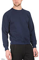 Чоловічий світшот Fruit of the loom Lightweight Raglan Sweat без флісу реглан светр Глибоко-темно-синій, S
