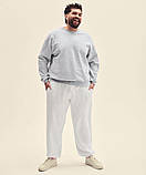 Чоловічий світшот з начосом на тонкому флісі Classic Raglan Sweat реглан светр толстовка Смарагдовий, S, фото 7