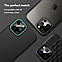 Скло на камеру Caseology Camera Lens Protector 2-Pack для iPhone 12 Pro Black (AGL01809), фото 11