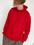 Чоловіча кофта худі Fruit of the loom CLASIC HODED SWEAT з капюшоном на тонкому флісі Шоколадний, S, фото 8