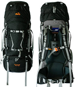 Універсальний туристичний рюкзак Tramp Ragnar, 75+10 л (Black)