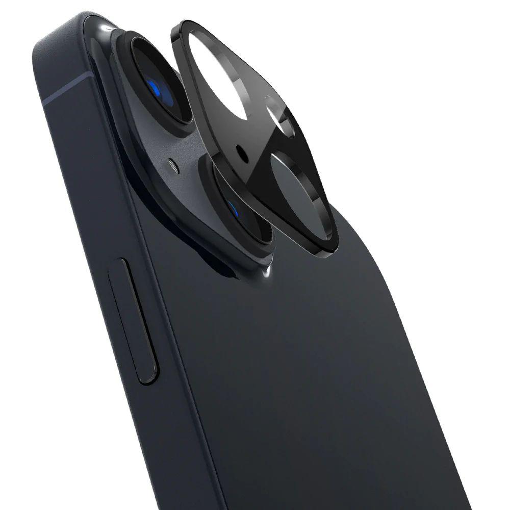 Скло на камеру Caseology Optik Camera Lens Protector 2-pack до iPhone 14 / 14 PLus Black (AGL05293), фото 1