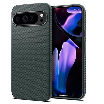 Чохол Spigen для Pixel 9 Pro XL - Liquid Air, Abyss Green (ACS07717)
