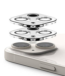 Скло на камеру Ringke Camera Full Cover Glass 2-Pack до iPhone 15 / 15 Plus Clear (C1G039)