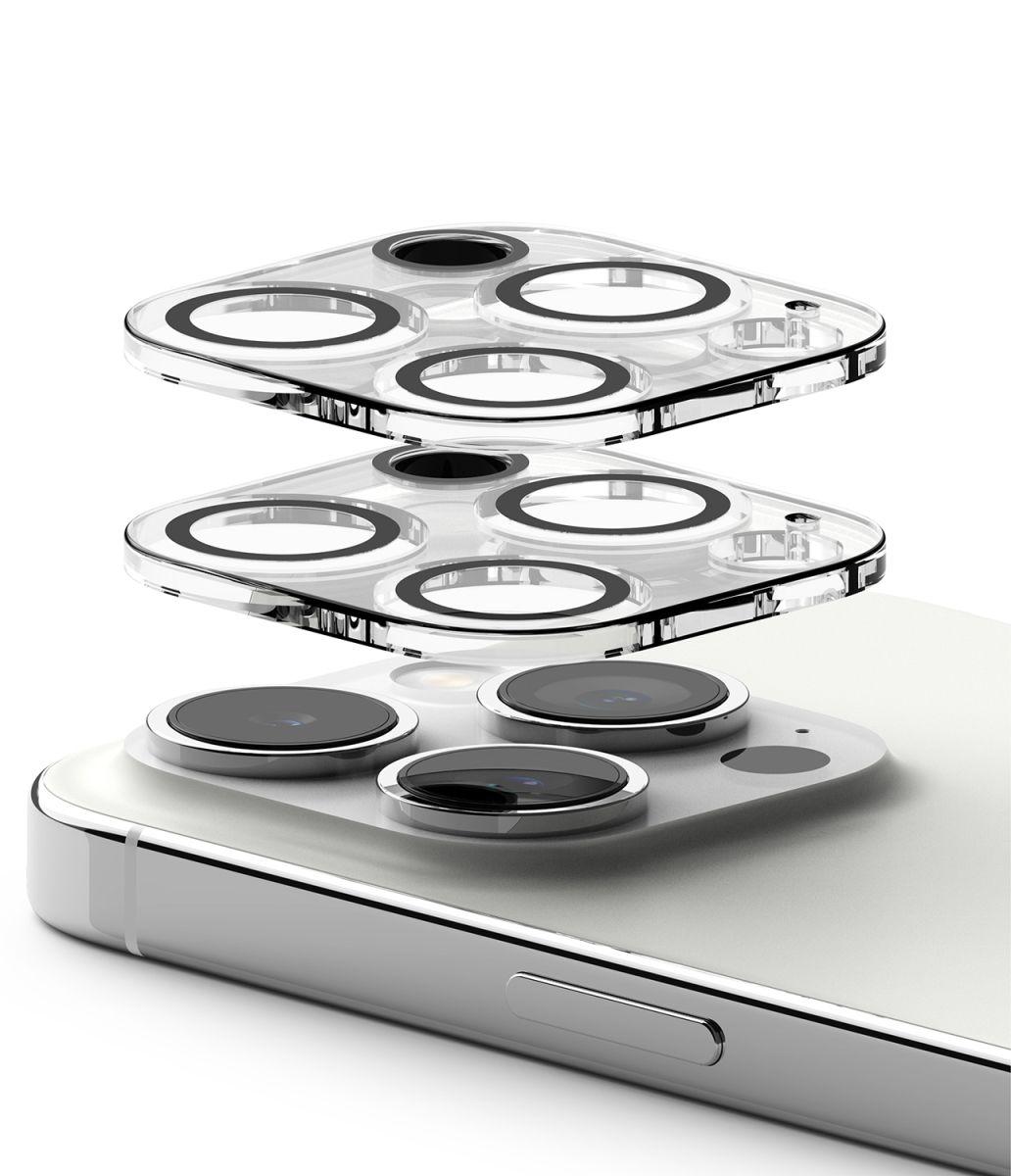 Скло на камеру Ringke Camera Full Cover Glass 2-Pack до iPhone 15 Pro Max Clear (C1G038)