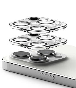 Скло на камеру Ringke Camera Full Cover Glass 2-Pack до iPhone 15 Pro Clear (C1G040)