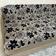 Дивандек на диван і два крісла, комплект накидки на меблі з бахромою. Міцні, надійні і якісні.