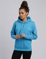 Жіноча худа товстування LADY CLASIC HODIE з капюшоном на тонкому флісі Ультрамарин, S