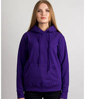 Жіноча худа товстування LADY CLASIC HODIE з капюшоном на тонкому флісі Фіолетовий, S