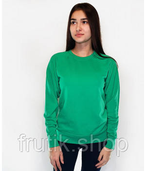 Жіночий світшот Fruit of the loom тонкий Lightweight Raglan Sweat lady-fit реглан светр Яскраво-зелений, S