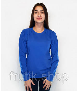 Жіночий світшот Fruit of the loom тонкий Lightweight Raglan Sweat lady-fit реглан светр Яскраво-синій, S