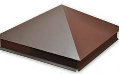 Ковпак Металевий із полімерним покриттям матовий, глянсовий, під дерево