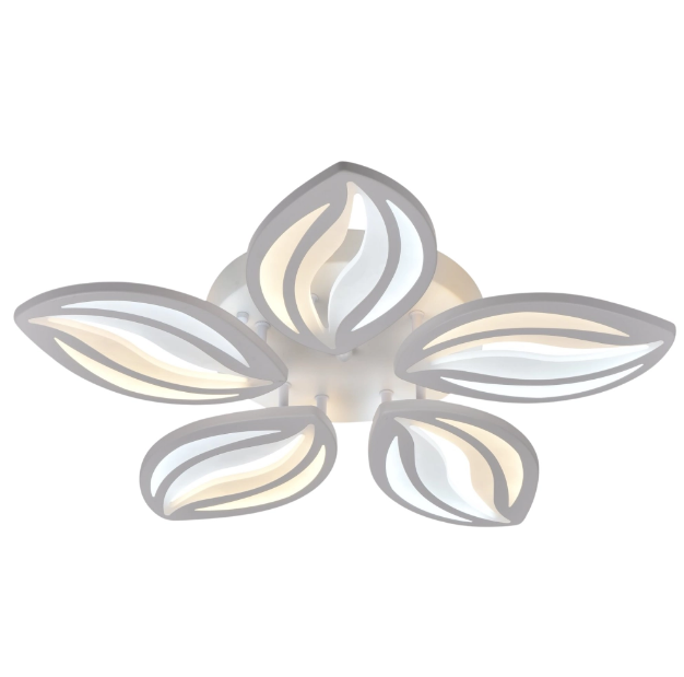 Люстра світлодіодна Sirius Castres 6044-5 WT 52W, фото 1