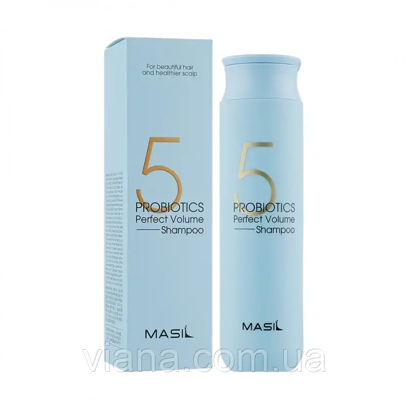 Шампунь для об'єму волосся з пробіотиками Masil 5 Probiotics Perfect Volume Shampoo 300 мл