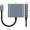 Хаб Tech-Protect V1-HUB Adapter 3in1 Grey (9490713935248), фото 4
