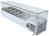Холодильна вітрина для топінгу GoodFood GF-VRX1400/330-H6C, фото 3