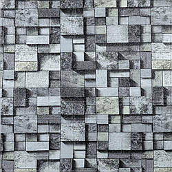 Панель стінова 700х770х3мм Графітовий кубік SW-00001996