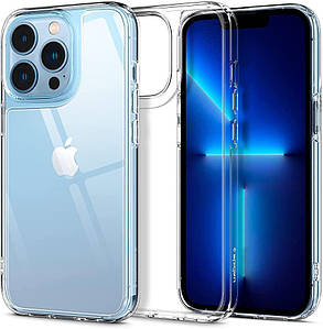 Чохол Spigen Quartz Hybrid для iPhone 13 Pro Crystal Clear (ACS03271)