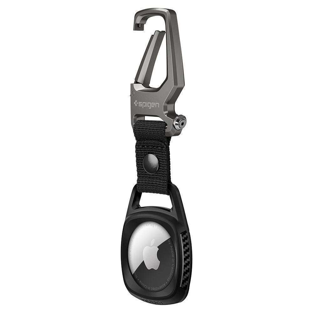 Чохол Spigen Rugged Armor до Apple AirTag Matte Black (AMP01565)