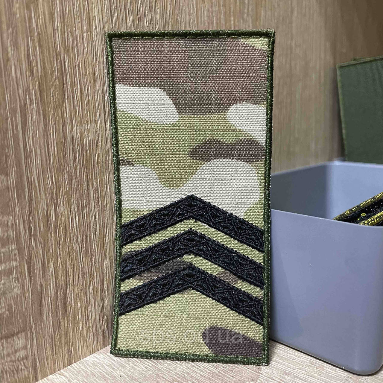 №7.34 Погон сержант, мультикам, 10*5 см