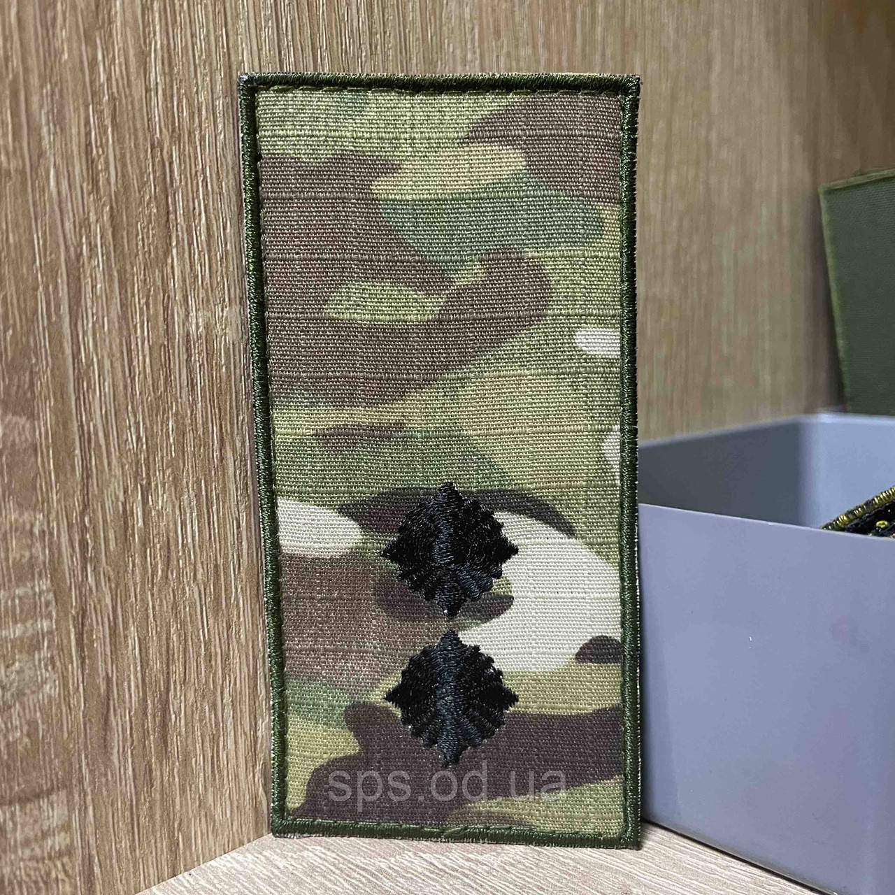 №7.40 Погон Лейтенант, мультикам, 10*5 см