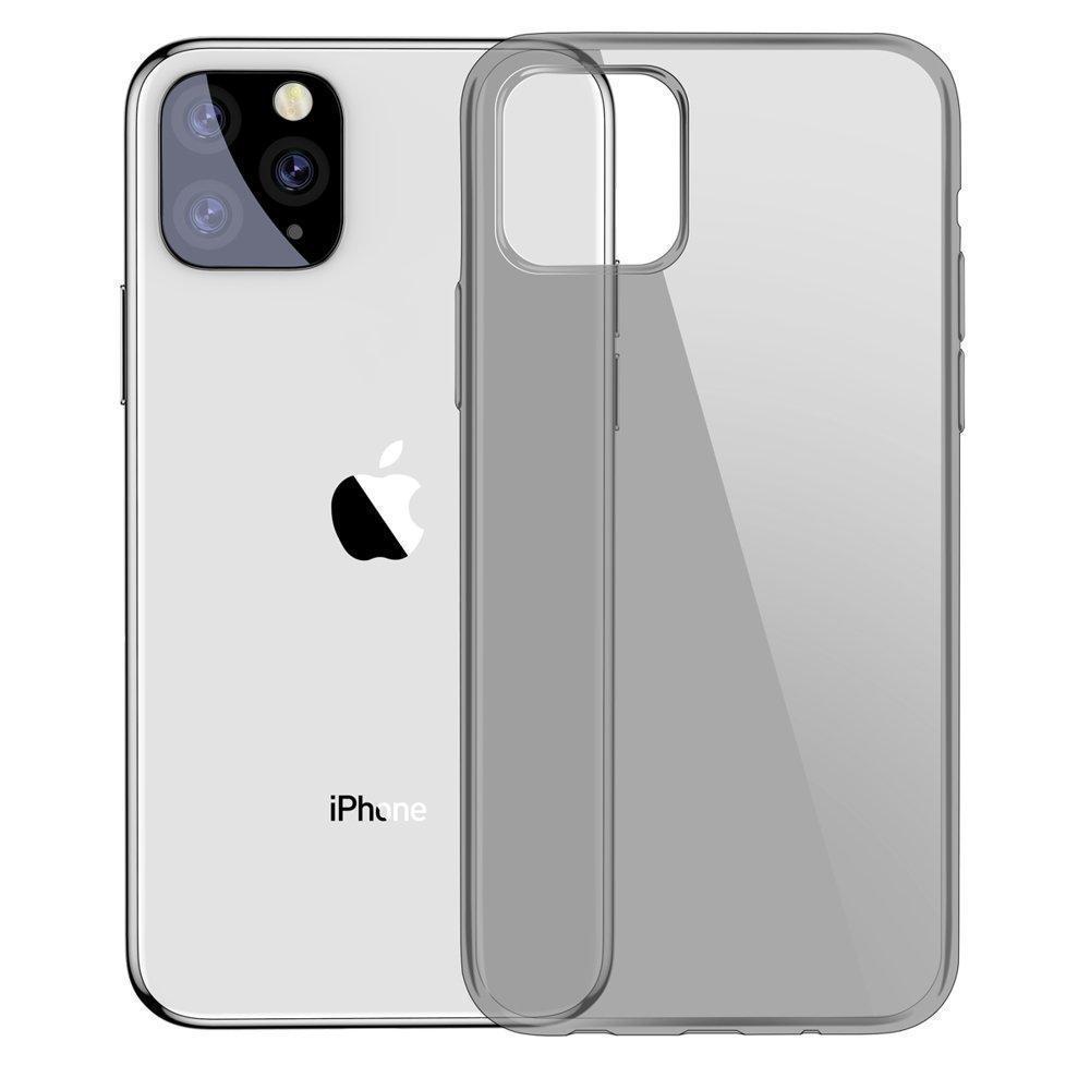 Чохол Baseus Simple series для iPhone 11 Pro Max Transparent Black (ARAPIPH65S-01)