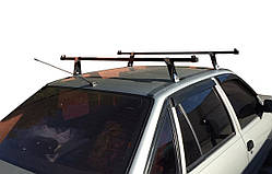 ТОП! Багажник "UNI" 128 на водосток, поперечки 128см - (gHome)