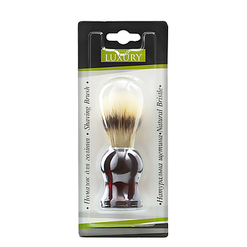 Помазок для гоління Beauty Luxury з натуральним ворсом PB-06