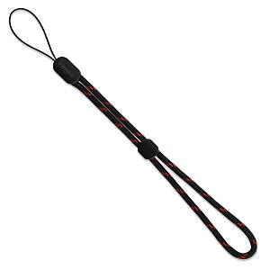 Шнурок до чохла Fusion Paracord Lanyard Wrist Strap Black Ruby (RWSP007)