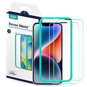 Захисне скло ESR Screen Shield Tempered-Glass 2-Pack до iPhone 13 Pro Max / 14 Plus Clear (3C03205160301)