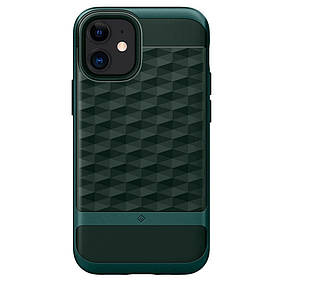 Чохол Caseology Parallax для iPhone 12 Mini Midnight Green (ACS01764)