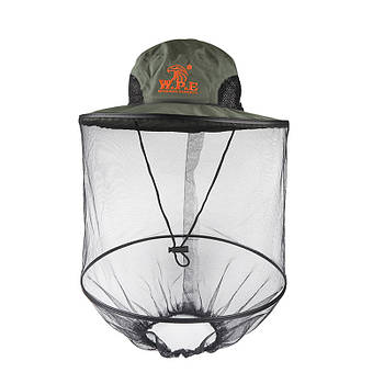 Капелюх з антимоскітною сіткою Lesko WP.E 01 Khaki 2 шт.