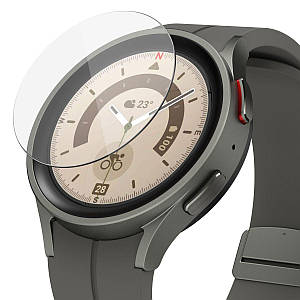 Захисне скло Fusion Tempered Glass R7 (4шт.) до Samsung Galaxy Watch 5 Pro 45mm Clear (G4as094)